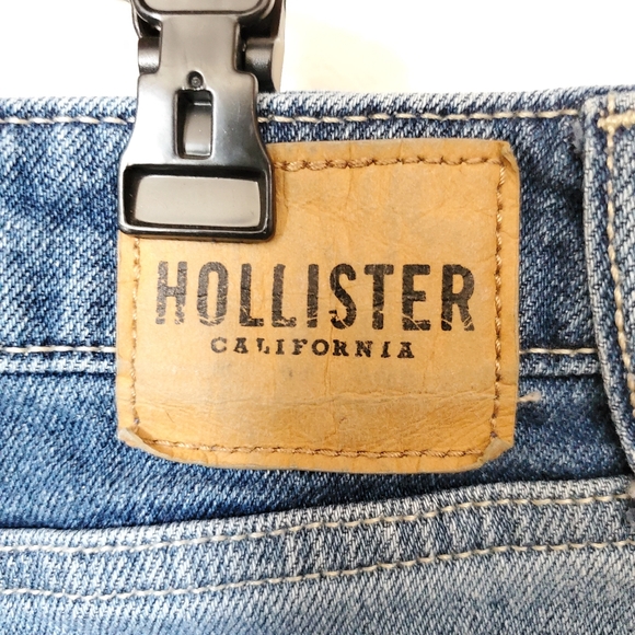 15R 32 Hollister Patchwork Jeans - Picture 6 of 10